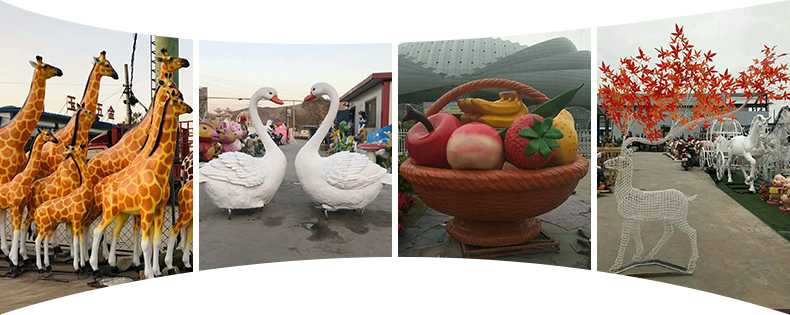 仿真景觀擺件，卡通景觀雕塑