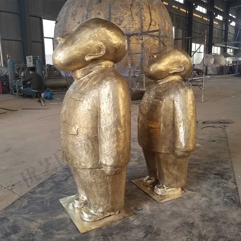 銅兒童雕塑，銅小孩雕塑