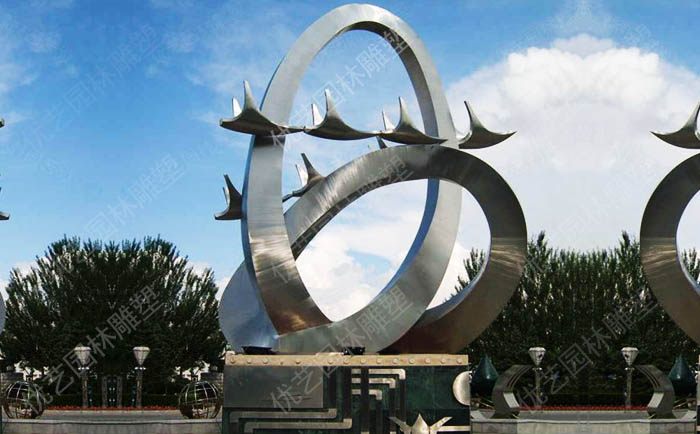 不銹鋼景觀雕塑